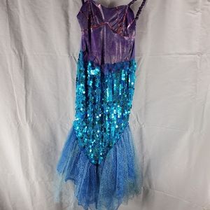 The girls medium Size dress